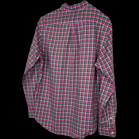 Ralph Lauren Men’s Plaid Button Down Shirt Large Multicolor Long Sleeve Cotton - Picture 2 of 14